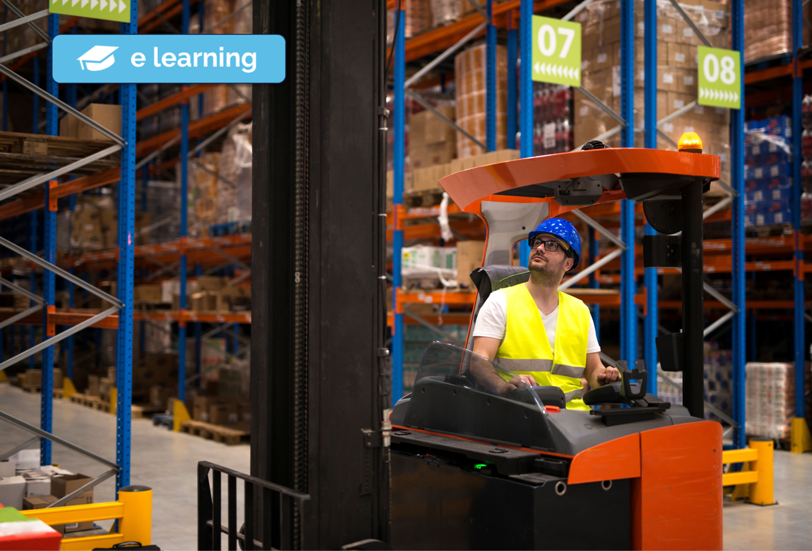 Formação de Regras Básicas de Segurança na Operação de Empilhadores (e-learning)